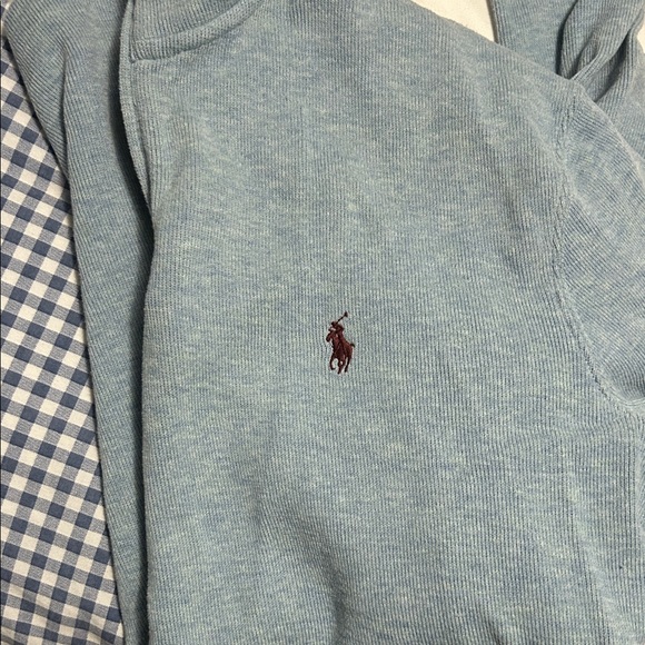 Polo Ralph Lauren Men’s quarter zip. Sz medium New without tags - Picture 2 of 2